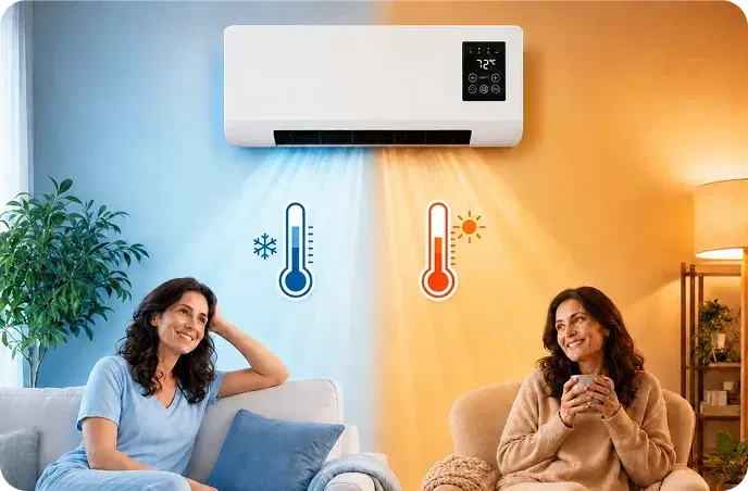 Illustration of the problem Frost Chill Air solves